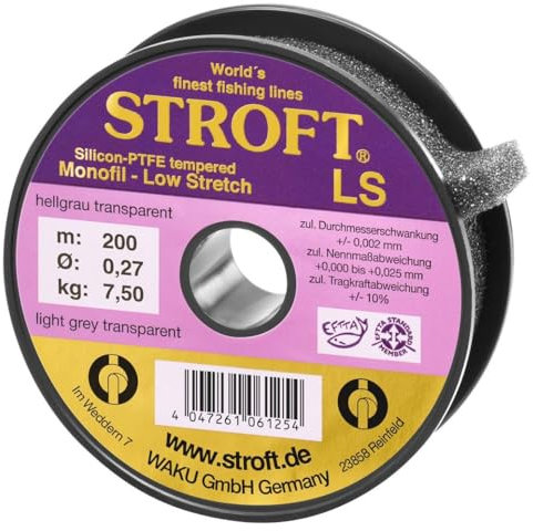 Stroft LS 0.27mm 200m monofile Schnur