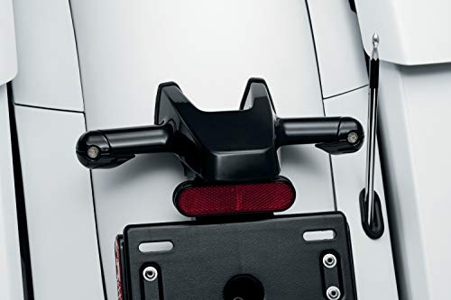 Kuryakyn 2843 Motorradbeleuchtung Zubehör: Kellermann Atto Heckblinker Adapter für Indianer Motorräder: Challenger und Chieftain, schwarz glänzend, 1 Paar
