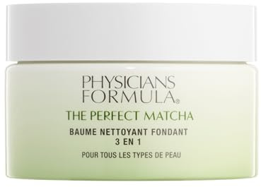 Physicians Formula - Soin Nettoyant Visage 3 en 1 - Démaquillant Ultra-Doux - Baume Démaquillant au Thé Vert Matcha, Pousse de Bambou et Extrait de Lotus