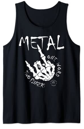 Devil Horns - Heavy Metal Pommesgabel - Rocker Hand 666 Tank Top