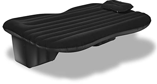 RELAX4LIFE Auto Matratze, Luftmatratze Aufblasbar, SUV Luftbett, Autoluftmatratze mit 12V/75W Elektrischer Luftpumpe & Kissen & Tragtasche, Reisebett für Reisen Camping Wandern