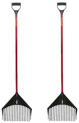 Golden Gark Multi Rechen - Für Rechen, Schaufeln und Sieben - Pro 2 Stück - Rot