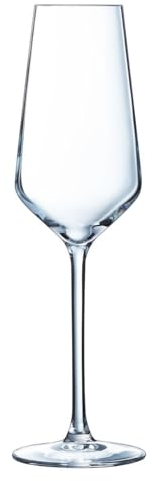 Chef&Sommelier - Colección Distinction - 6 Flautas de Champán 23cl - Fabricado en Francia - Embalaje resistente