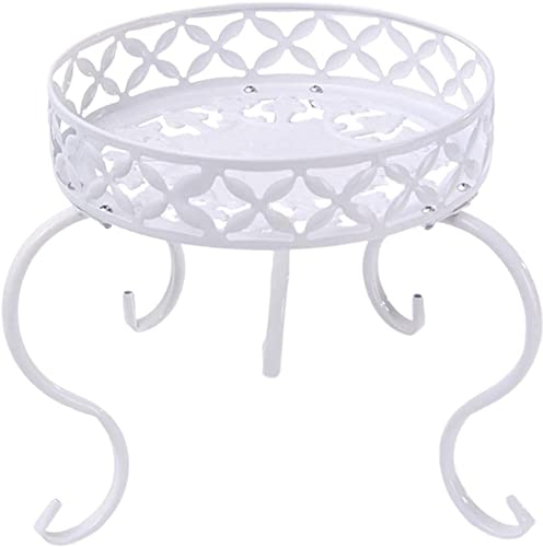 RAABYU Plant standBlumenständer Metall Pflanzenständer Retro-Stil Blumentopfständer Blumentopfhalter aus Schmiedeeisen Eisenhocker Blumenhocker Topf Fr