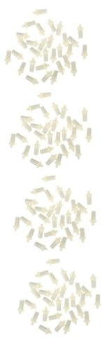 Yardenfun 120pcs Telescopic Shutter Repair Pin Tool Spring Loaded for Plantation Shutters Easy Install Replacement