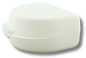 Dr. Bauer's Boîte pour Appareil Dentaire, boîte orthodontique, étui de Rangement hygiénique pour appareils dentaires et prothèses, avec Trous d’aération