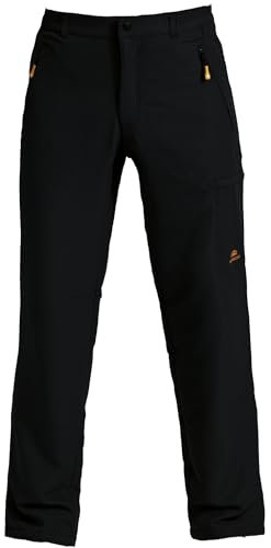 NORDCAP Herren Thermohose, Funktionelle Sporthose in Anthrazit, Wasserabweisende, atmungsaktive Wanderhose, Lange Freizeithose, Gr. 60