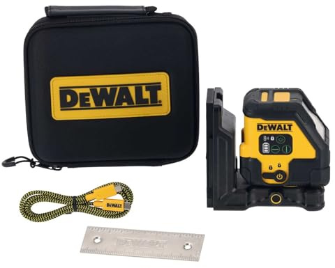 DEWALT DCLE14201GB-XJ - Láser de Línea Cruzada con Haz Verde USB