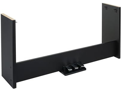 Eleganter SP-5 Stand für Stagepiano, stabiler Designständer mit integriertem Dreifachpedal, Sustain Soft & Sostenuto, einfacher Aufbau, ideal für komfortables Spielen