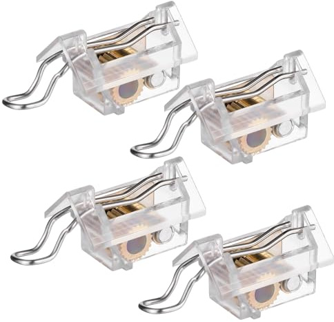 TOPPERFUN 4stücke Venetian Blind Cord Locks Stabile Jalousien Kordelstopper Zubehör Für Fensterläden Installieren Langlebig Und Präzise Gefertigt Geeignet Für Innenfenster Und Plissee Schnür