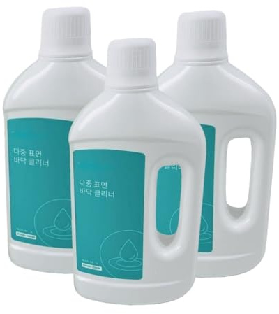 Nettoyant liquide pour sols, compatible avec Mova M10/ P10 Pro Ultra/ V50 Ultra /P50 Pro/ K30/ K30Mix, solution pour aspirateur-balai à nettoyage en profondeur(1000mlx3)