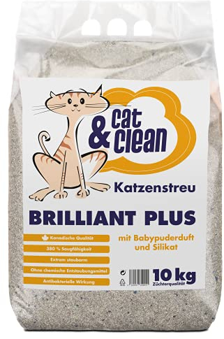Cat & Clean CCBP10 brilliant plus mit Babypuderduft und Silikat