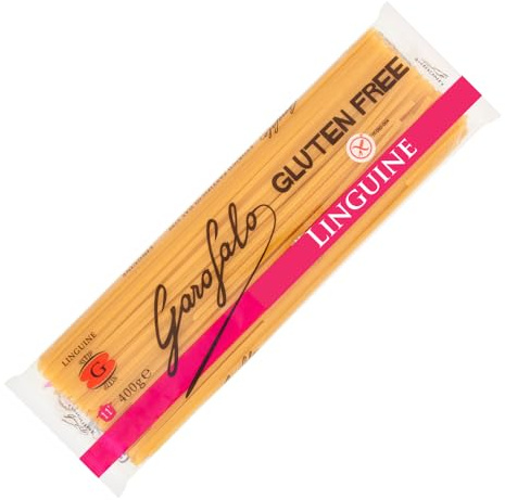 Garofalo Gluten Free Linguine Italian Dried Pasta, 400g - Suitable for Coeliac and Vegan diets (Pack of 1)