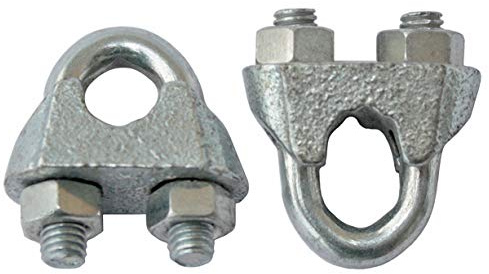 10 Seilklemme Klemme Drahtseilklemme 10 mm verzinkt