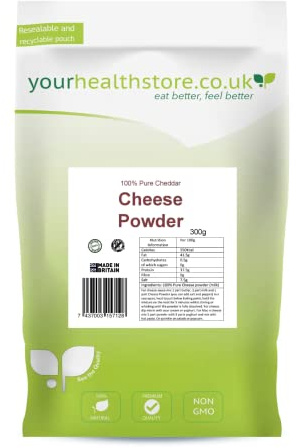 Yourhealthstore 100% Pure Cheddar Cheese Powder,300 g