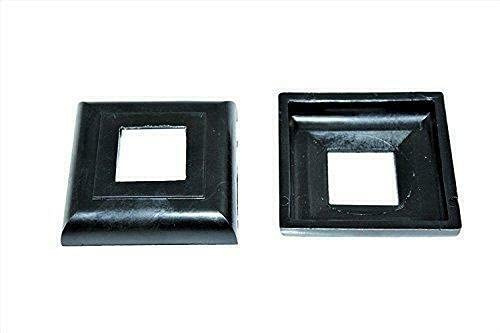 2 Stck Abdeck Rosetten für Heizkörper Heizungsrohr Kupferrohr Abdeckrosette (30x30)