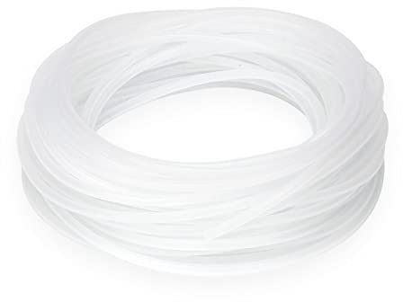 Nobleza 6 mm x 20 Meter Ungiftiger Silikonschlauch für Luftschlauch, Flexibler PVC-Schlauch Ideal für Tank und Aquarium