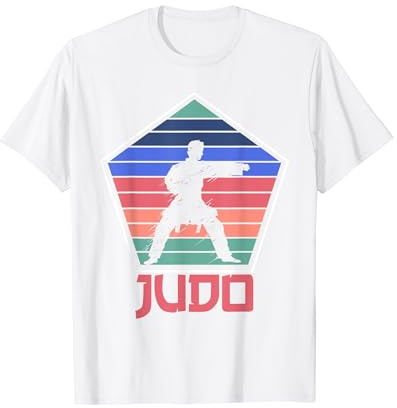 Retro Cadeau Pour Un Judoiste Judoka Arts Martiaux Judo T-Shirt