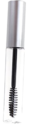 5stücke Teiliges Leere Mascara Röhrchen Mit Silberdeckel Transparente Flasche Für Wimperncreme Für Diy-mascara Und Reisen