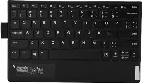 Annadue Bluetooth -tangentbord för ThinkPad X1, Ultra Slim Exakt QWERTY -layout Uppladdningsbar Trådlös Bluetooth -tangentbord för ThinkPad X1 Fold Tablet