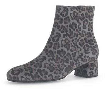 Gabor Chelsea Boots, ankelstövlar för kvinnor, Grå 39, 38 EU