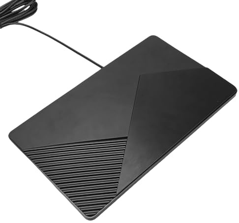 Cuifati TV-Antenne für den Innenbereich, HD-Digitalantenne für Smart-TV, Unterstützt 4K 1080p, Empfang über Große Entfernungen, TV-Antenne für Lokale Kanäle