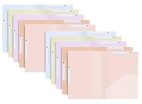 Plastmappar, Plastmapp dubbelhäftande genomskinlig insatspärmsats, 5 eller 10 st(10 pcs)