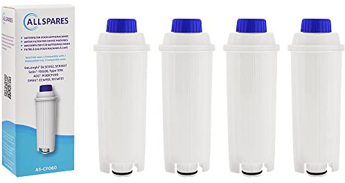 Compatible con DeLonghi DLSC200, SER3017, 551329811. Cartucho Filtro Agua de AllSpares. 4 Pack