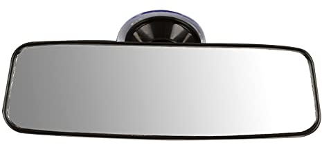 Shkalacar Universal-innenspiegel, Rückspiegel Baby Auto, Saug-rückspiegel Panorama 20 * 6 Cm Rückbank Rücksitzspiegel Baby