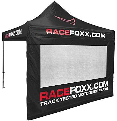 Zeltwand mit Fliegengitter für Falt - Pavillon/Zelt