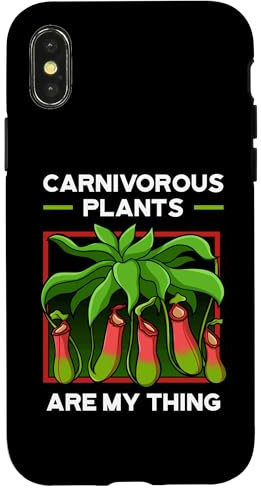 iPhone X/XS Carnivorous Plant Pitcher Sarracenia Insectivorous Flytrap Case