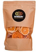 Extra Dry Arance Secche Per Cocktail | 100 Fette Dintorni Di Arance Disidratate | Grande bustina 228 g Rondelle di Arance Secche | 100% Naturale | Frutta Secca Senza Zucchero Aggiunto