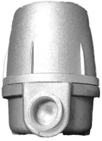 Oil Filter Bowl - 3/8, Aluminium Oil Line Filter Bowl, Fuel Filter and Diesel Filter for Oil and Gas Separation for Oil Tanks and Oil Central Heating Systems