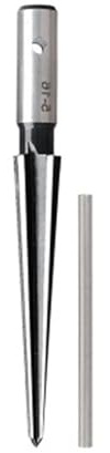 1 escariador cónico Manual for Metal, desbarbador de Agujeros, for Madera, Metal y plástico, Herramientas de perforación.(5-16 Round Shank)