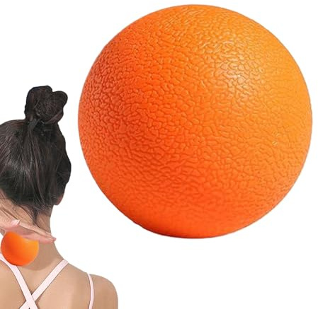 Fotmassageboll, fasciarulle - axelmassagerulle - för träning, sport, fitness, yoga, plantar fot, kropp, muskler, nacke, ben e