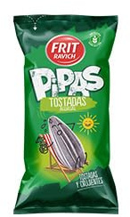 Graines de Tournesol Grillées Nature - Torréfiées sans Excès de Sel - Pack de 10 x 40g