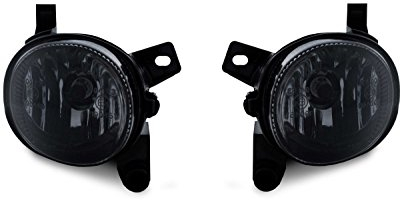 2 x Nebelscheinwerfer NSW Schwarz Smoke H11 Birnen Set Links + Rechts Eintragungsfrei