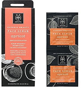 Apivita Exfoliante facial con albaricoque, exfoliación suave