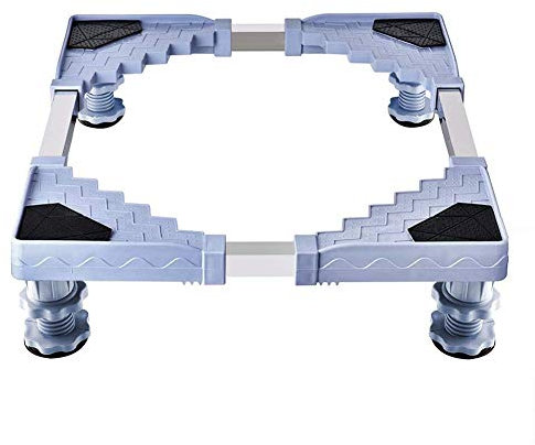 Lavadora Pedestal Queta para frigorífico, frigorífico, base ajustable para secadora, lavadora y frigorífico (50-66 cm)