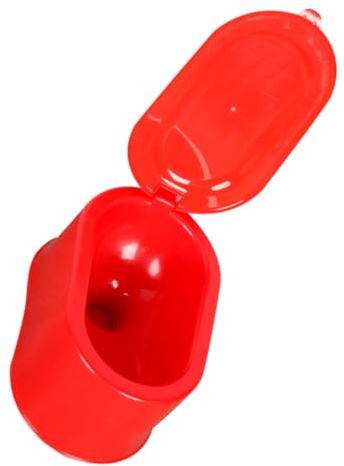 Gatuida Inodoro Portátil De Pvc Reforzado Sanitario Temporal Para Construcción Diseño Simple y Práctico Para Exteriores y Entrenamiento