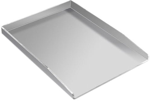 Havy-Duty Stainless Steel Griddle Pan for Outdoor Grill Stove Cooking 15.75 X 11.8 inch