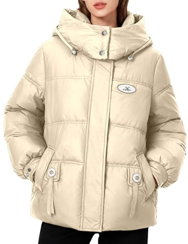 Genérico Chaqueta Mujer Invierno Chaqueta Acolchada Mujer Plumífero Abrigo Plumas Plumiferos Cortos Chaquetas Invierno Negra Chaquetón Cazadora Chaquetones Nieve Ligera Ropa De para Acolchadas Negro