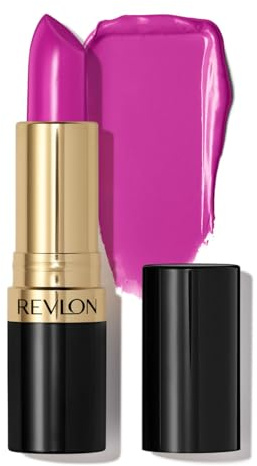 REVLON Super Lustrous Lippenstift, cremige Formel für weiche und volle Lippen, Feuchtigkeitsgefühl, 770 Dramatic, 4,2 g