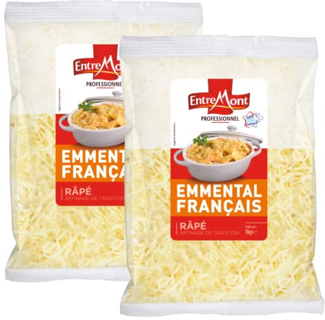 Entremont Grated Emmental 1kg x 2