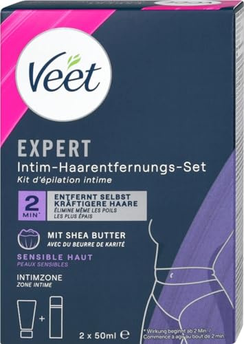 Veet EXPERT Intimkit 100ml Packung