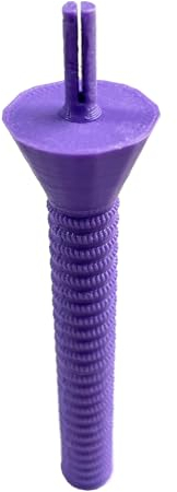 JILINWEI Purple Paper Flower Rolling and Quilling Tools,Paper Flower Center Tool,Plastic Slotted Rolling Curling Quilling Tool to Help Roll Paper Flowers