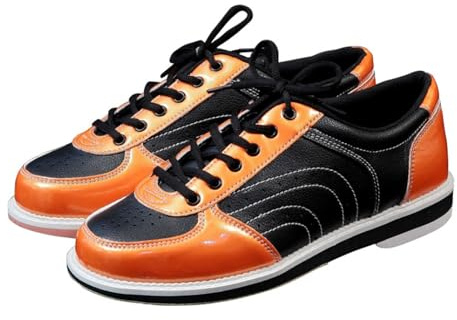 Blissbuilt Chaussures De Bowling pour Hommes,Chaussures de Bowling pour Femme,Respirant Léger Bowling Gym Sneakers,Casual Bowling Entraîneurs De Sport,Lacets Intérieur Mode,pour Homme,Femme et Adulte