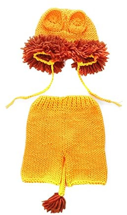 COLLBATH Baby-fotoshooting-kostüme Handgestrickter Neugeborenenanzug Weihnachten Halloween Silvesterparty