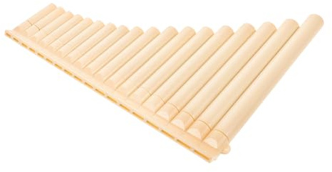Panflöte für Anfänger aus ABS Kunststoff, 18 Pfeifen | Leichte Lernflöte, Smooth Playing Experience, für Kinder Benutzen Pan Instrumente