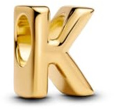 PANDORA Buchstabe K Alphabet-Mini-Charm 763957C00 Charm Anhänger